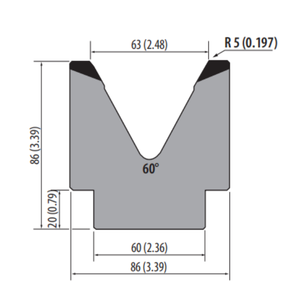 أمادا ستايل H86 60° V63