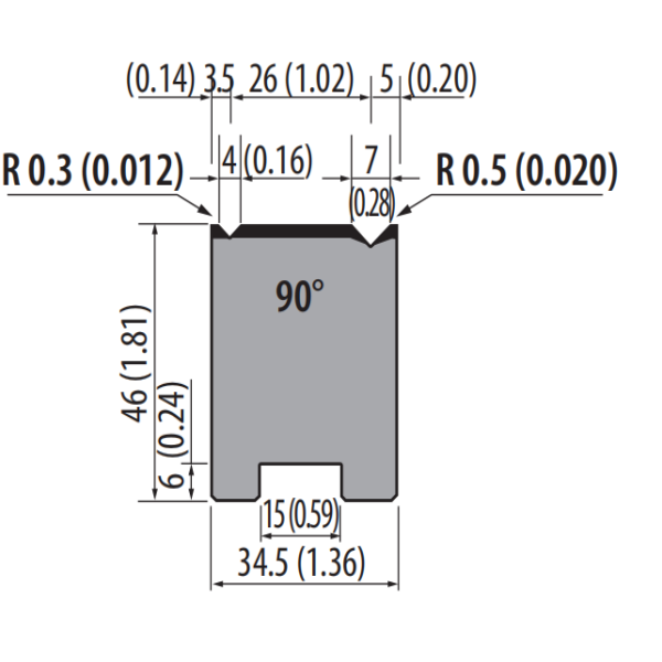 أمادا ستايل H46 90 درجة 2 فولت